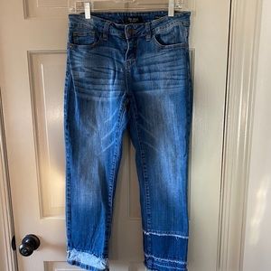 Judy Blue straight fit crop faded jeans size 9/29
